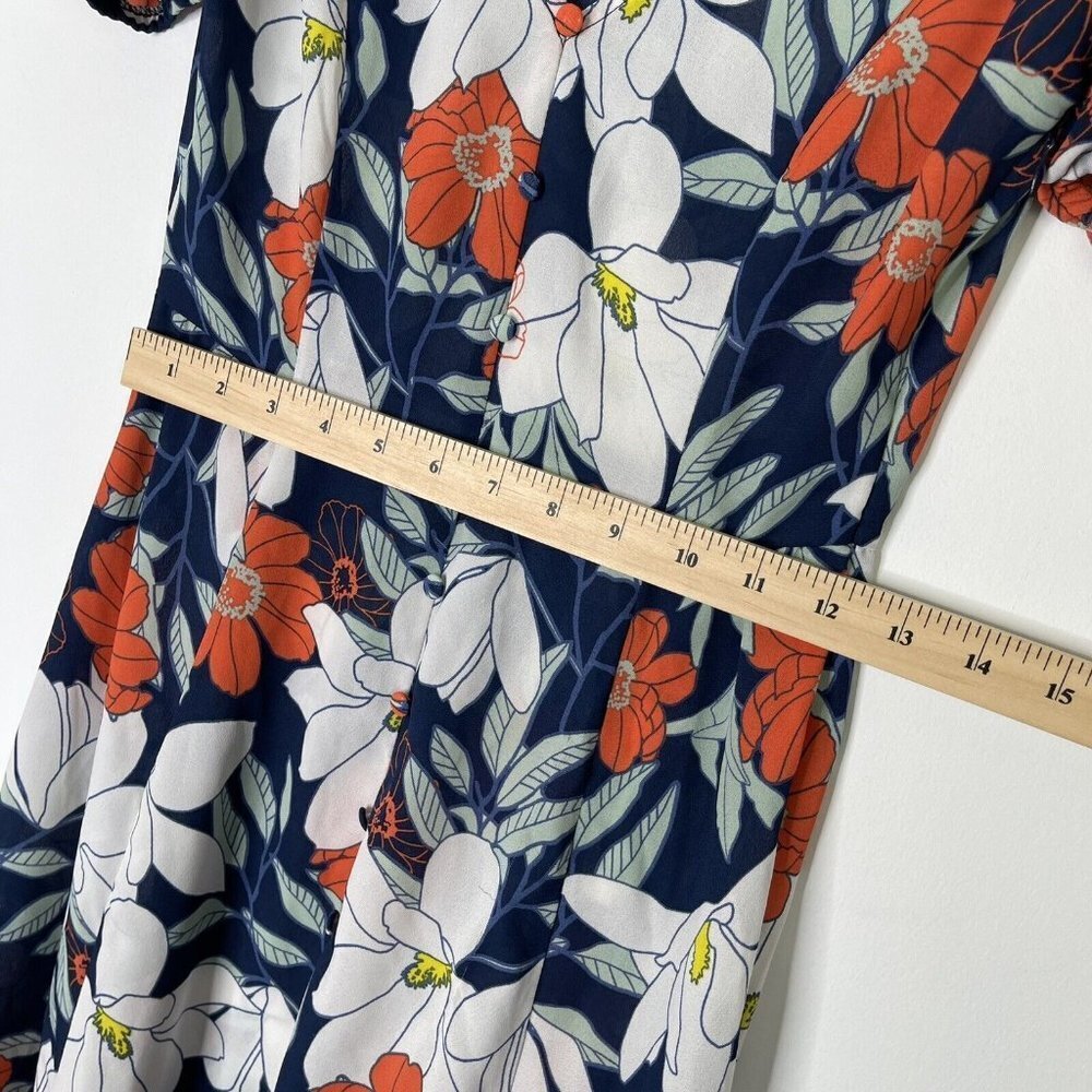 Lulus Poppies Floral Cover Up‎ Dress Women’s Size XS Sheer Beach - Picture 7 of 11